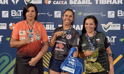 Aline Ferreira é a grande campeã da classe 7 feminina do TMB Platinum - ciclo II