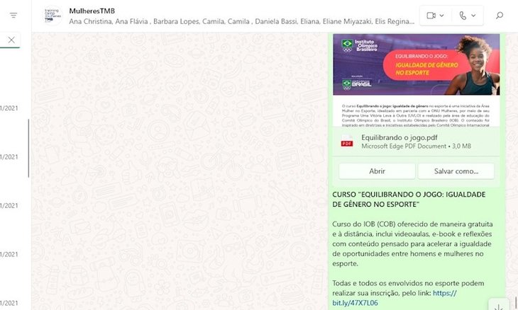 Grupo de WhatsApp fomenta empoderamento e conexões entre as mulheres