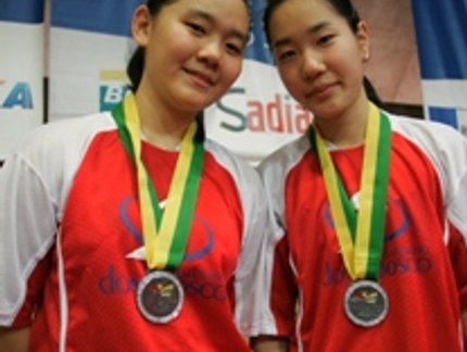 OLIMPÍASDAS ESCOLARES - JEBS 2006 - PÓDIO DUPLAS FEMININO