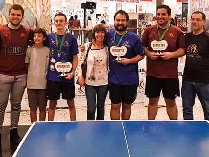 PELOS ESTADOS - Popularização do tênis de mesa é objetivo de torneio realizado no Jaraguá do Sul Park Shopping