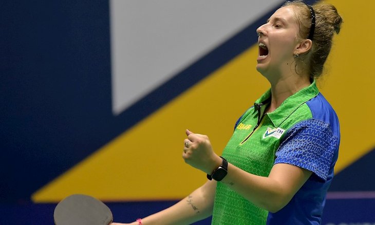 Danielle Rauen está nas semifinais da Classe 9-10 