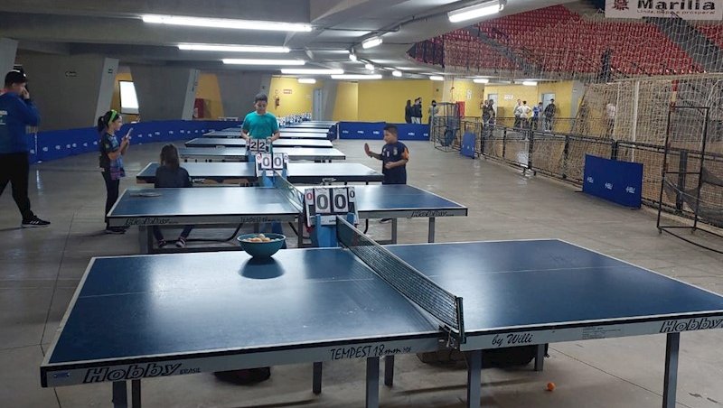 Circuito Municipal Escolar de Tênis de Mesa terá participação de 22 escolas de Marília