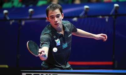 Hugo Calderano retorna ao Rio de Janeiro para realizar recuperação no CT do Time Brasil