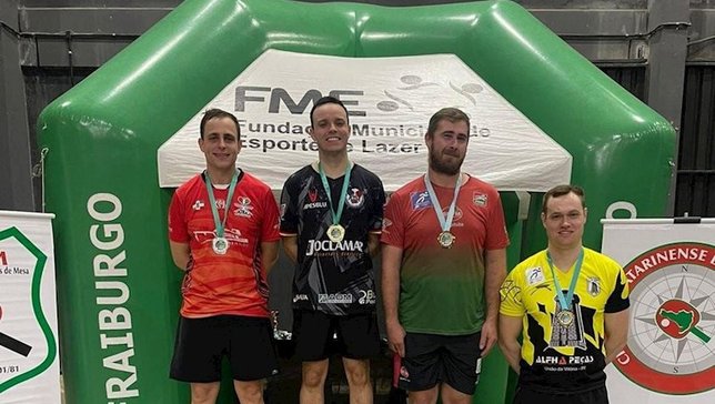Equipe de tênis de mesa do Clube 25 de Julho se destaca no 2º TMB Estadual em Fraiburgo