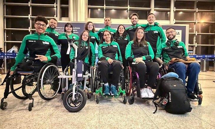 Equipe brasileira inicia disputa do Para Challenger Lasko 2025, na Eslovênia