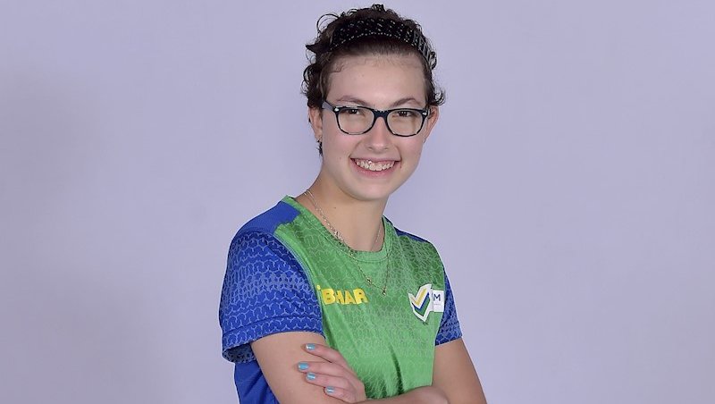 Aos 16 anos, Sophia Kelmer é tetracampeã brasileir