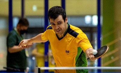 Israel Stroh conquista bronze no individual da classe 7 no Aberto Paralímpico da Finlândia