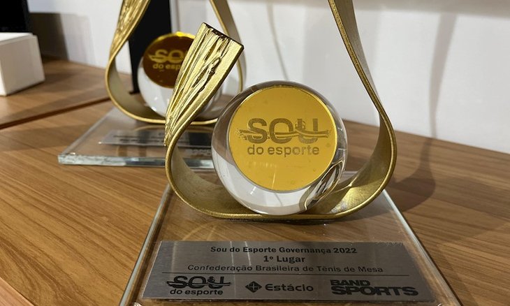 Exemplo de governança, CBTM é uma das maiores vencedoras do prêmio Sou do Esporte