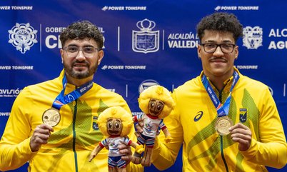 Fábio Silva e Carlos Eduardo conquistam três ouros cada e fecham participação perfeita nos Jogos Parasul-Americanos 2026