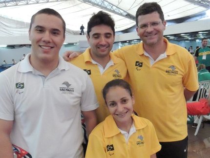 Atletas do Time São Paulo são exemplos para a garotada nas Paralimpíadas Escolares