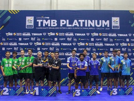 TMB Platinum - Campeonato Brasileiro: Seleção de São Paulo conquista ouro do Sub-21 masculino contra Santa Catarina