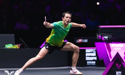 Hugo Calderano vence Tomislav Pucar e avança às quartas de final do WTT Champions Chongqing