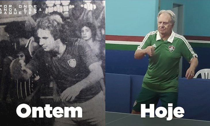 Luiz Mauro, em ação pelo Fluminense, na década de