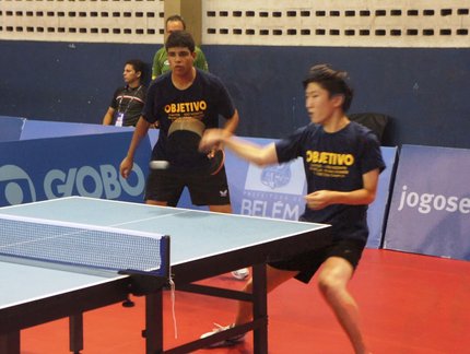 Torneio de duplas marca segundo dia de competição nos Jogos Escolares