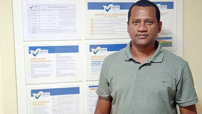 Marcos Carvalho foi apresentado oficialmente nesta