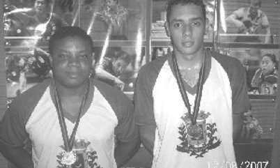 FEIRA CONQUISTA UM OURO E DUAS PRATAS NO TÊNIS DE MESA NOS JAI´S - 2007