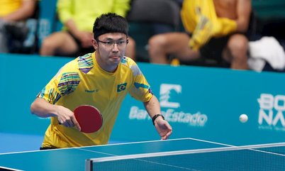 Eric Jouti e Giulia Takahashi são superados e se despedem do individual do Smash da Arábia Saudita; Hugo Calderano conhece adversário da estreia