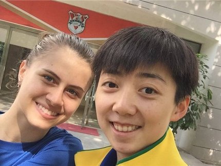Em período na China, Lin Gui também é guia e intérprete de atletas brasileiros