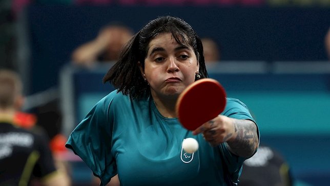 Bruna Alexandre em ação em Paris -  Foto: Silvio A