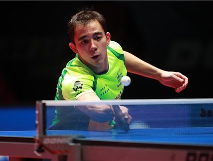 Arrasador em revanche contra japonês, Hugo Calderano se classifica para as quartas de final do Grand Finals