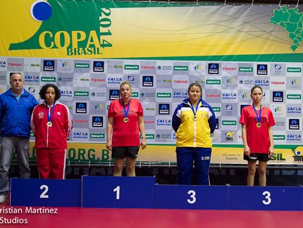 Cinco classes paralímpicas femininas coroam as suas campeãs na Copa Brasil