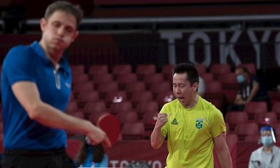 Gustavo Tsuboi conquista grande vitória e enfrenta nigeriano na rodada 3 do individual dos Jogos Olímpicos