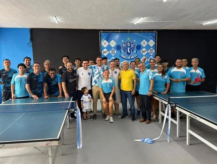 Centro de Treinamento de Tênis de Mesa do Paysandu é inaugurado no Pará