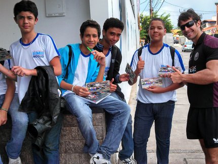 Federação do Sergipe promove visitas e divulga o Tênis de Mesa nas escolas