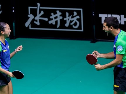 Guilherme Teodoro e Giulia Takahashi representam o Brasil no WTT Feeder Varazdin, na Croácia