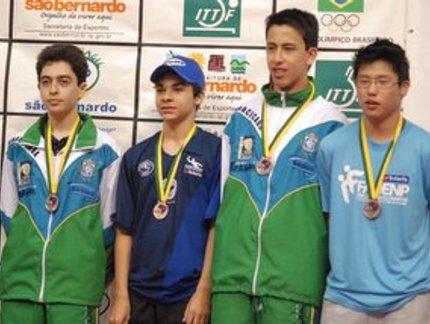 PÓDIO INFANTIL MASCULINO COPA BRASIL SÃO BERNARDO