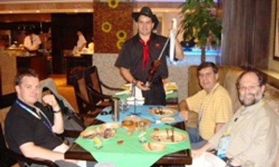 ALAOR AZEVEDO REENCONTRA PRESIDENTE DA ITTF NA CHINA