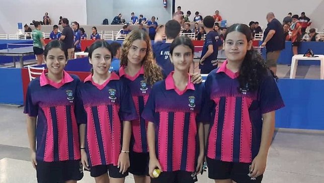 Mesa-tenistas de Poá lideram grupo nos Jogos Abert