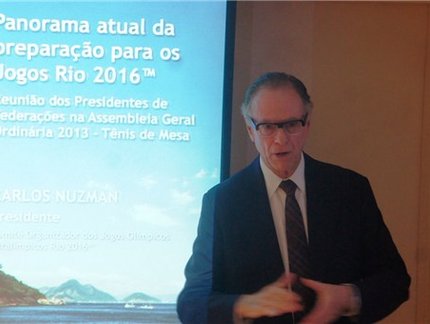 Presidente do COB fala sobre preparação para Rio 2016 em palestra na CBTM