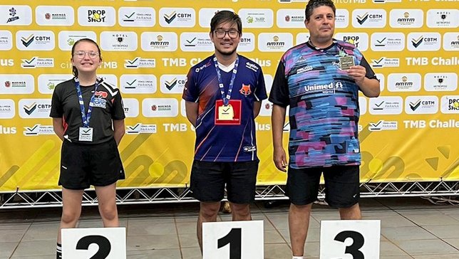 Valentina Nabhan Saravi (E) foi ouro no Super Pré-