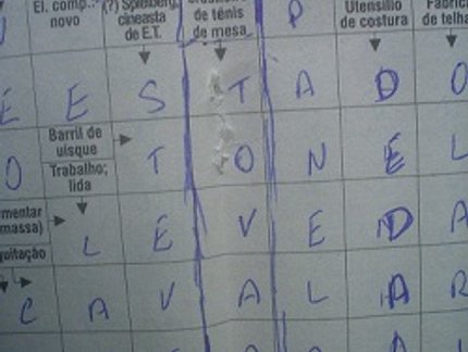 TÊNIS DE MESA APARECE EM PUBLICAÇÃO DE PALAVRAS CRUZADAS