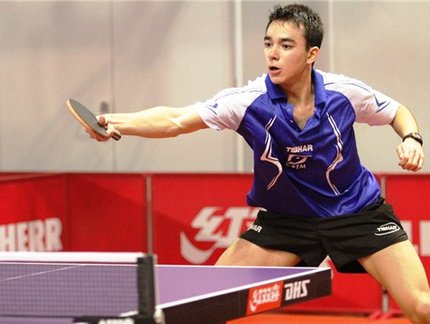 Hugo Calderano esta na final do Circuito Mundial Juvenil