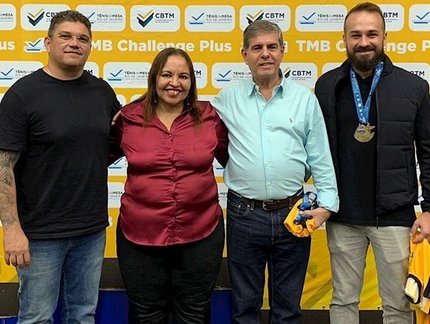 Alaor Azevedo comparece ao TMB Challenge Plus no Rio e elogia administração da presidente Rosiane Viana