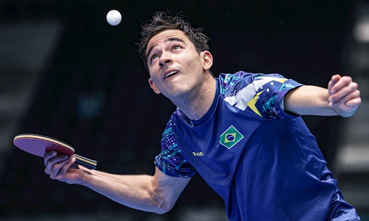 Hugo Calderano ficou com o vice-campeonato na Índi