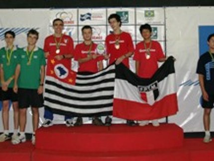 PÓDIO EQUIPES JUVENIL MASCULINO