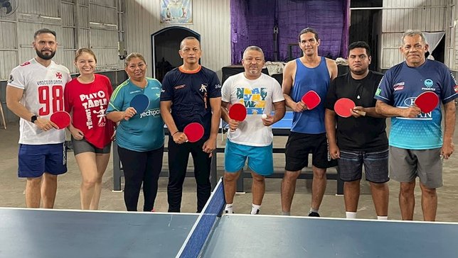 Tênis de Mesa volta a ser praticado na Ilha de Afuá, no Pará