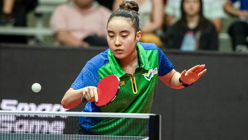Vice-campeã sul-americana adulta, Laura Watanabe é