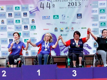 Paranaense Maria Luiza Passos é campeã da Classe 5 na Serra Gaúcha