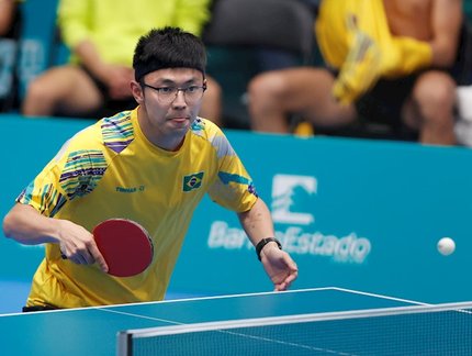 Eric Jouti e Giulia Takahashi são superados e se despedem do individual do Smash da Arábia Saudita; Hugo Calderano conhece adversário da estreia