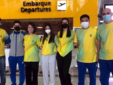Partiu, Japão! Seleção feminina segue para Hamamatsu, onde vai acertar os últimos detalhes da preparação olímpica