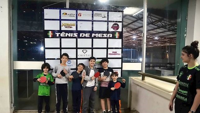 Pódio do Sub-11 - Gran São João