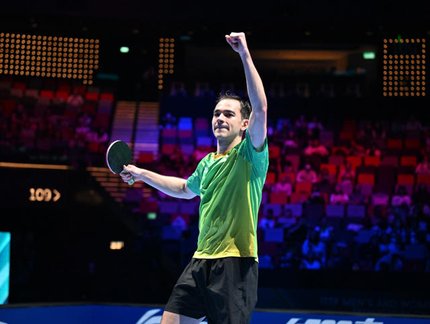 Hugo Calderano vence duelo de sete sets, avança às quartas e segue firme rumo ao bicampeonato em Macau