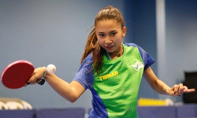 Giulia Takahashi chega às quartas de final e está a um passo de garantir medalha no WTT Youth Contender da Eslováquia