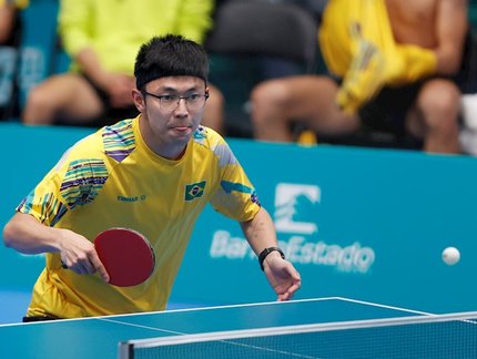 Guerreiro Jouti! Já classificado à fase principal, Eric Jouti representa o Brasil no WTT Feeder da Capadócia