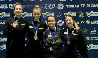 Medalhistas paralímpicos e nova geração brilham na conquista de 32 medalhas individuais no Aberto do Brasil