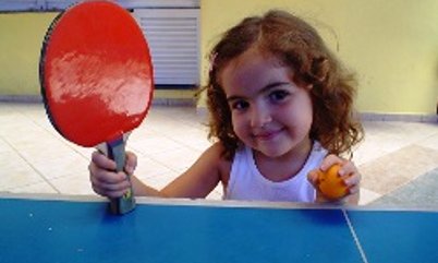 CRIATIVO PROMOVE BABY TÊNIS DE MESA